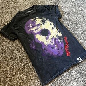 Blood Harmony Black and Purple Graphic Tee